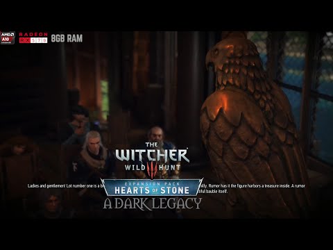 The Witcher 3 : HoS Treasure Hunt - A Dark Legacy [Full Gameplay]