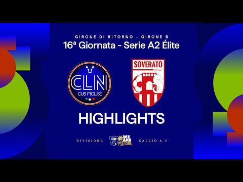Laborvetro CLN CUS Molise-Soverato 8-6 | Goals and HL | Matchday 16 | Serie A2 Elite 2025/26 - Bd...