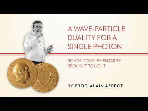 Public lecture by Professor Alain Aspect
