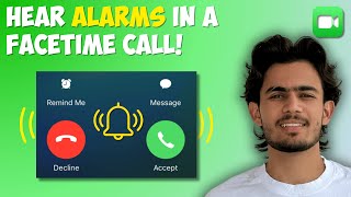 How to Hear Your Alarm While On Facetime Call