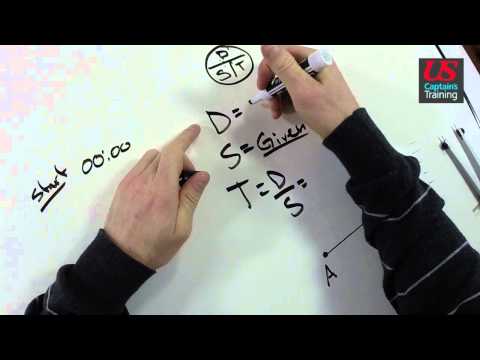 Captain License Chart Navigation – Estimated Time of Arrival Overview
