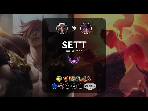 Sett Top vs Akali - EUW Master Patch 12.23