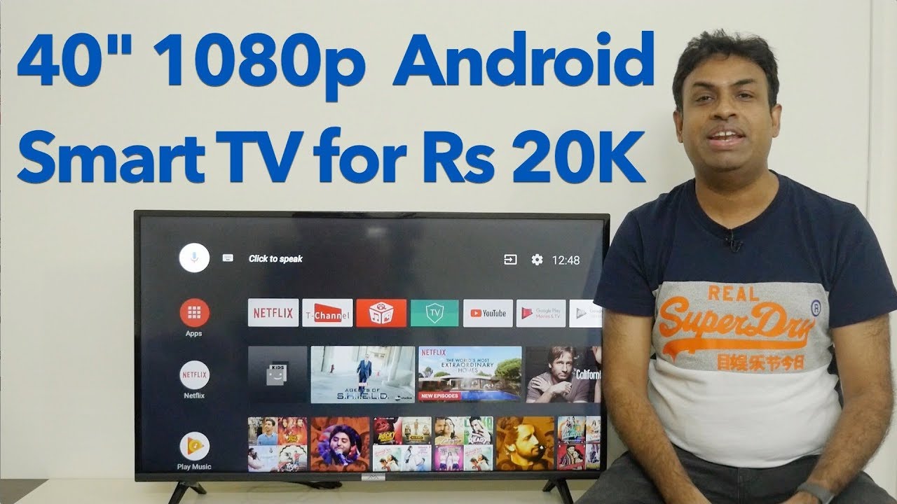 iFFalcon 40F2A 40 Budget HDR 10 Android Smart TV Overview
