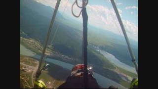 preview picture of video 'Hang Gliding near Alpine, Wyoming.'