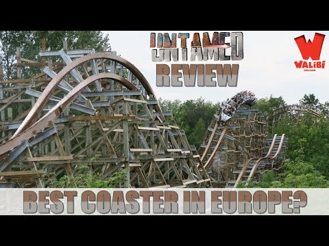 Untamed Review, Walibi Holland RMC Hybrid Coaster | Best Roller Coaster in Europe?