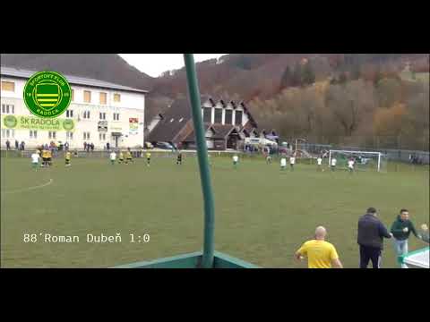 ŠK Radoľa - ŠK Nesluša 1:0