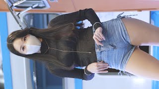 [4k/직캠] 22년 캠핑페어레이싱모델  설레나 검정시스루