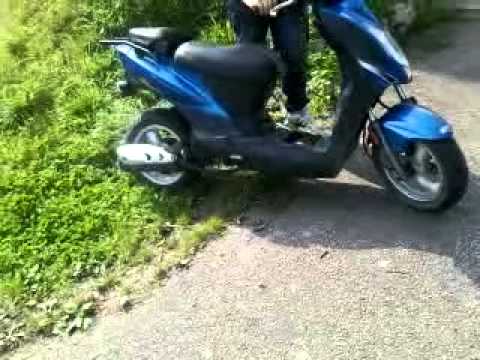 comment demarrer moto en poussant