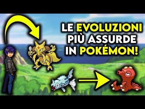 22 EVOLUZIONI PIÙ ASSURDE E SENZA SENSO DEL MONDO POKÈMON!