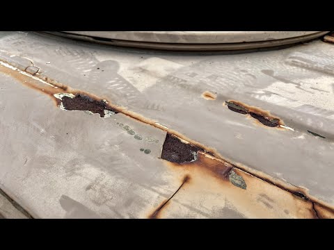 Ep7 Unimog Rebuilding DIY - Removing Rust from the Roof - Expedition vehicle - Camper