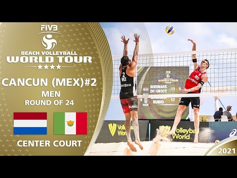 Boermans/de Groot vs. Gaxiola/Rubio - Full Match | 4* Cancun 2021 #2