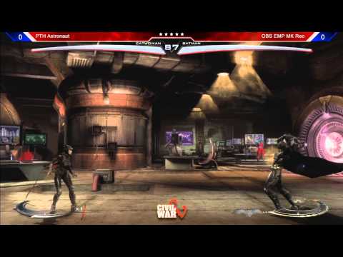 Injustice: Gods Among Us @ Civil War 5: PTH Astronaut vs OBS EMP Reo