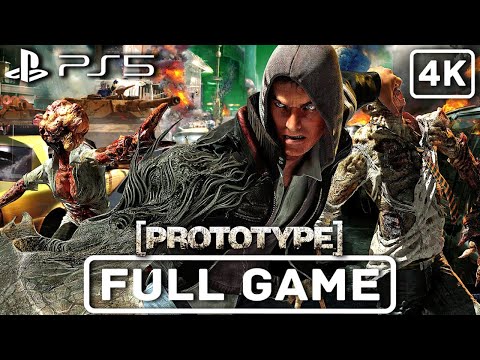 PROTOTYPE PS5 Gameplay Walkthrough Part 1 - FULL GAME [4K ULTRA HD] No Commentary