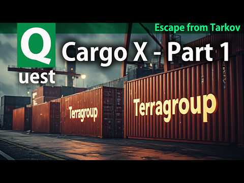 [Escape from Tarkov] Cargo X - Part 1 #tarkov  quest guide - Shoreline  - Peacekeeper