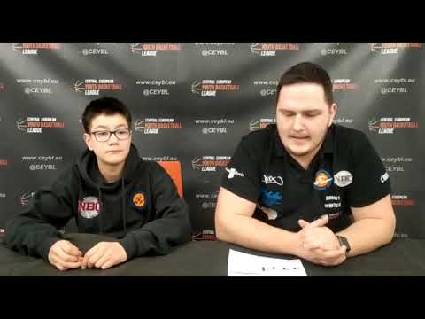 CEYBL - Tournament Weißenfels, press conference Mitteldeutsche BA - Nürnberger BC