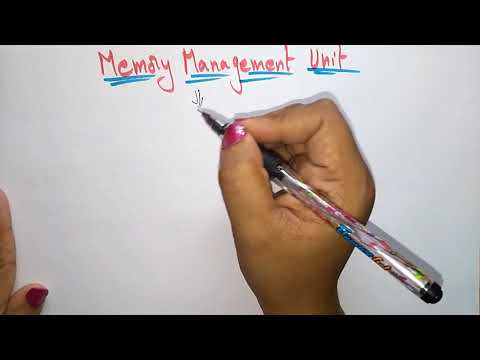 Memory Management unit | OS | Lec 33 | Bhanu Priya