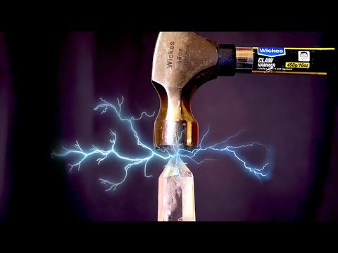 Piezoelectricity - why hitting crystals makes electricity Video