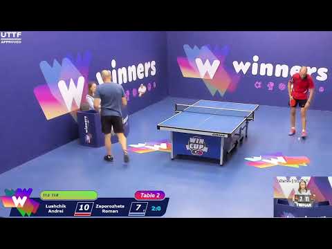 WINners CUP table 2  05.10 Lushchik Andrei - Zaporozhets Roman 12:30