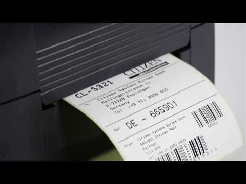 Citizen Cl E321 Barcode Label Printer