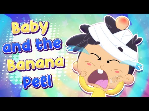 Oh No! Slipped on a Banana Peel – Funny Baby Song for Kids - Super kids