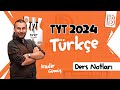 1) TYT Türkçe - Ses Bilgisi 1 - Kadir GÜMÜŞ - 2024