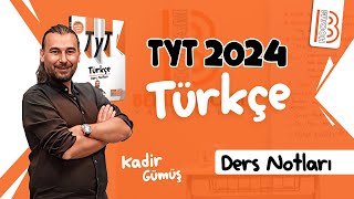 1) TYT Türkçe - Ses Bilgisi 1 - Kadir GÜMÜŞ -