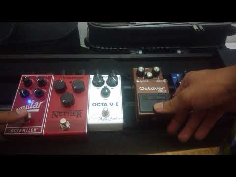 Battle of analog octaver on bass!