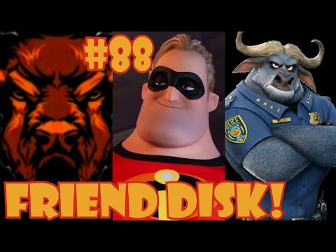 DISNEY HEROES:BATTLE MODE... CHIEF BOGO/MR. INCREDIBLE FRIEND DISK!!! #88