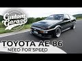 Toyota Sprinter Trueno AE86 Need For Speed Eine Japanische Legende Custom Garage