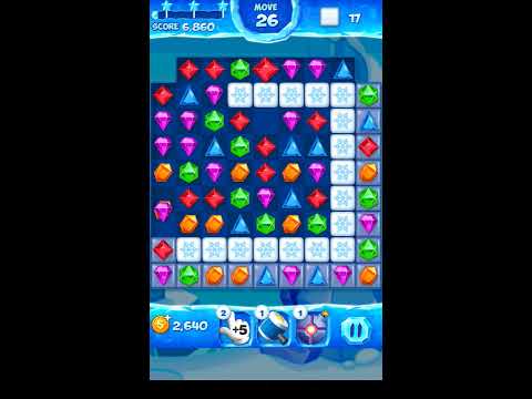 Jewel Pop Mania:Match 3 Puzzle Level 130 ( Ice Cream Town Episode ) - Walkthrough ( No Booster )