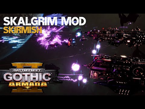 TITANS - 4x Fabricator Ark Dominus | Skalgrim Mod Skirmish | Battlefleet Gothic: Armada 2