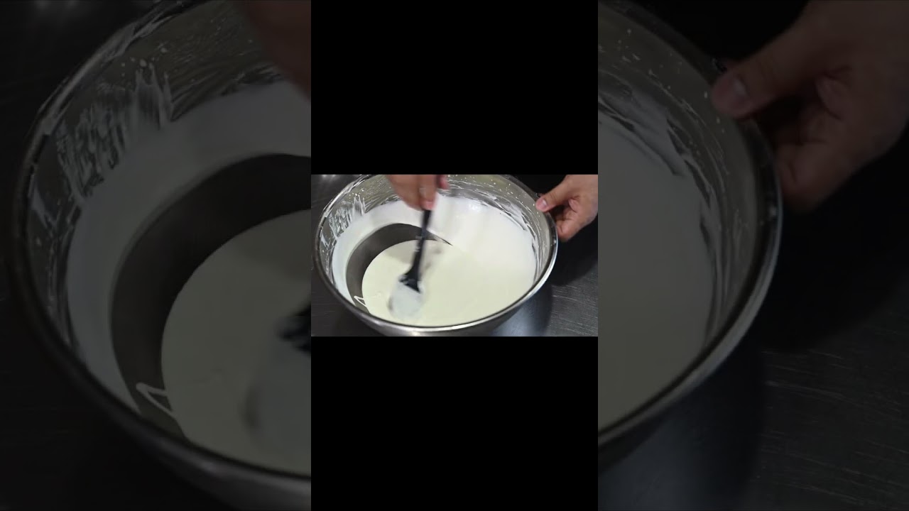 【超ダイジェスト】超簡単‼️ブルーベリーヨーグルトムースの作り方