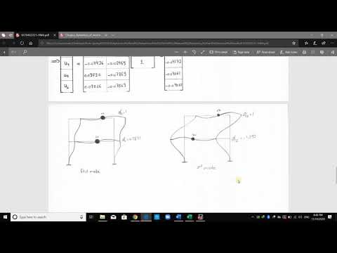 How to compute the modal participation factor and the modal mass participation ratio (ETABS, Lec19)