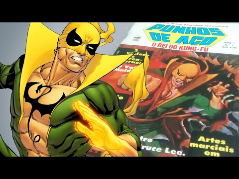 Os primeiros quadrinhos do PUNHO DE FERRO | Papel Jornal #02