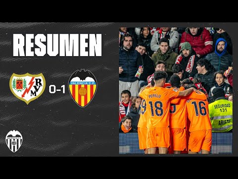 Rayo Vallecano de Madrid 0-1 FC Valencia