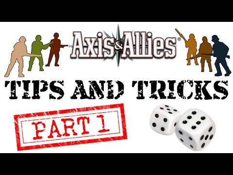Axis & Allies TIPS For Rookies [Part 1]