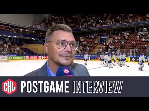 Postgame interviews: Leksands IF vs. Slovan Bratislava
