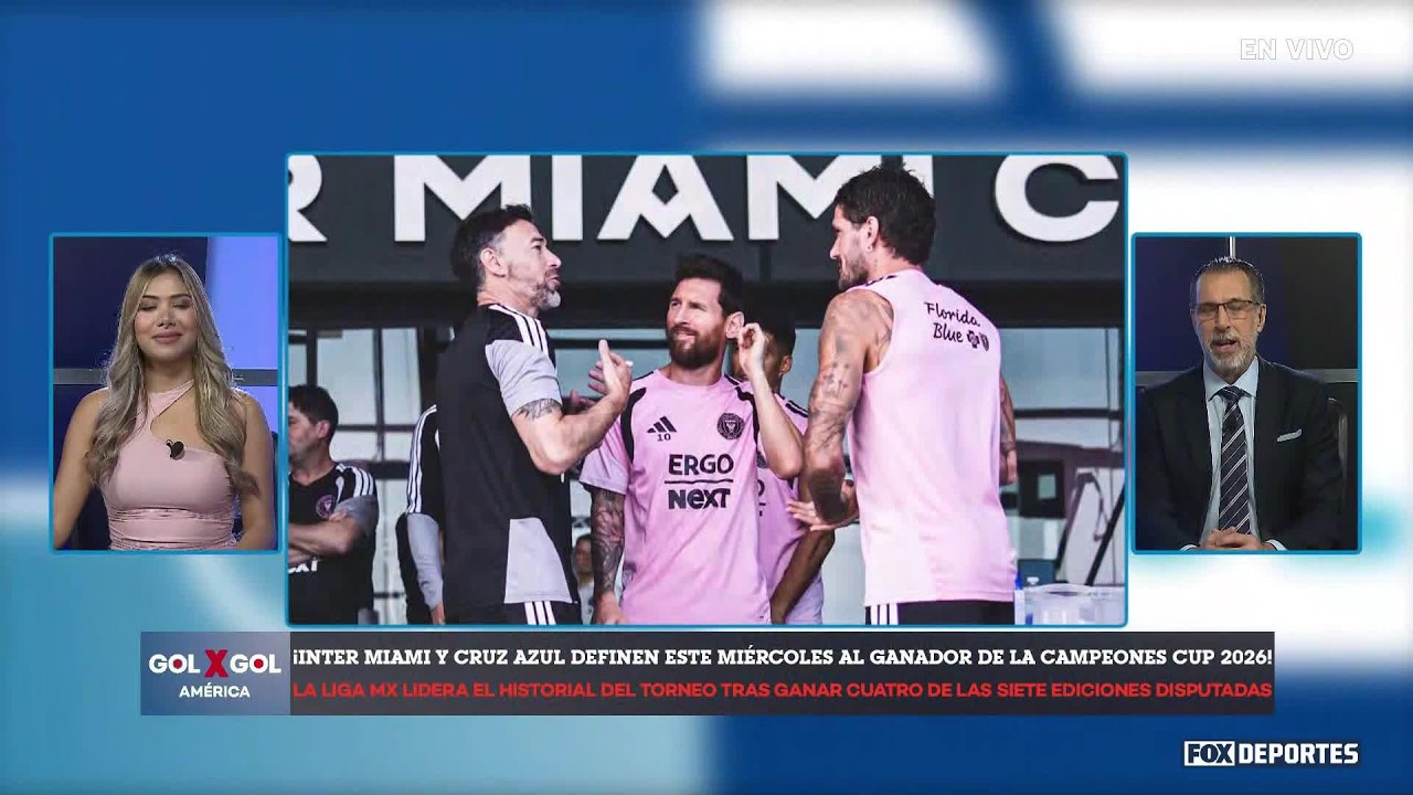 INTER MIAMI VS CRUZ AZUL | Analizamos la final de Campeones Cup | GolXGol