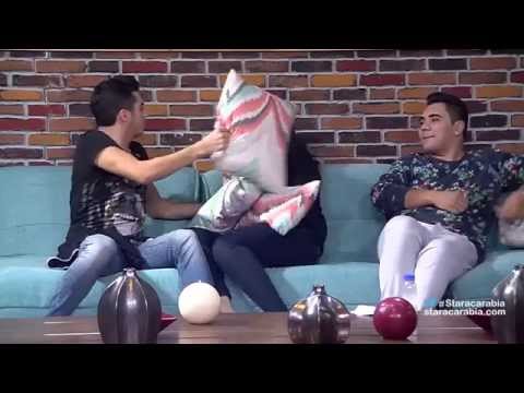 ضرب بالوسائد بين رافاييل جبور و حنان الخضر - ستار اكاديمي 11 - 30/11/2015