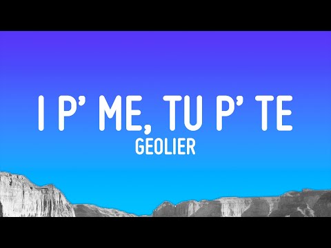 Geolier - I P’ ME, TU P’ TE (w/ Michelangelo) on Spotify Charts