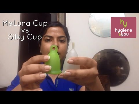 Silkycup Vs MeLuna Comparison Review #menstrualcup
