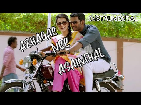 Azhagae Nee Asainthal - Kathakali | Hiphop Tamizha | Instrumental | Vishal | ACR Musical