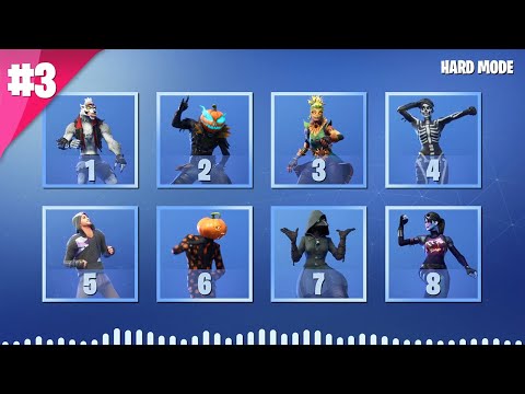 GUESS THE FORTNITE DANCE BY ITS MUSIC - PART 3 - HARD MODE | tusadivi