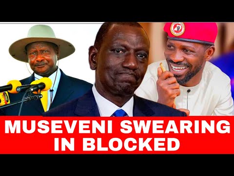Ruto Finished As ICC BLOCK Museveni Swearing in Bobi wine Celebrate Military Take in Charge LIVE