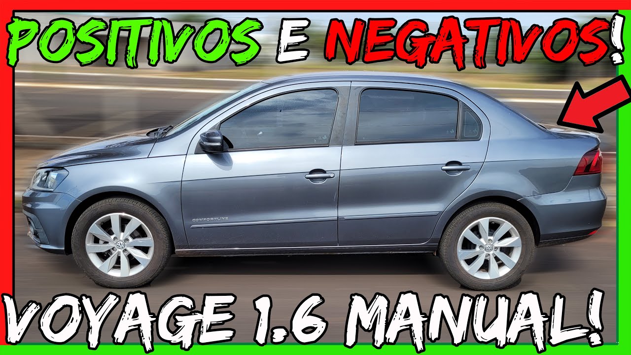 ✅Voyage É PERFEITO!😎Pontos POSITIVOS👍e NEGATIVOS👎do VOYAGE COMFORTLINE MSI 1.6 MANUAL 2018!😱