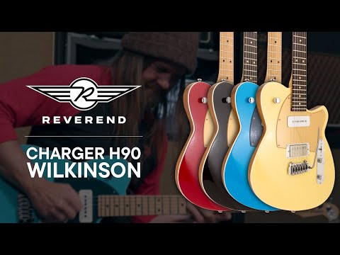 Reverend Charger H90 Wilkinson - Roasted Maple - Ohana Blue image 10