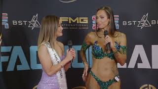 FMG International Sydney 2025 backstage interview with Lisa