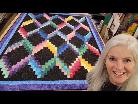 Color Falls Quilt Making