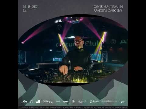 Oliver Huntemman Video y Maksim Dark en Cali - Techno