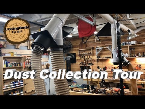 Tour of Woodworking Dust Collection System